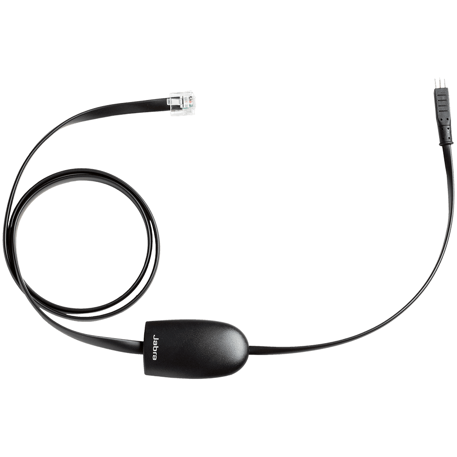 JABRA Link EHS-Adapter for GN 9120 DHSG, GN 93XX, PRO 94XX, PRO 920 and GO 6470 for electronically accepting calls for Polycom Sound Point IP, for 320, 330, 335, 430, 501, 550, 560, 650, 670, VVX500, VVX600 and VVX1500