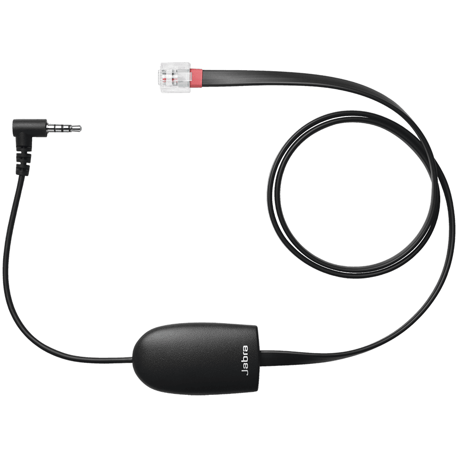 JABRA Link EHS-Adapter for JABRA PRO 9400, JABRA PRO 920, for Panasonic device Series KX-NT 553/556, KX-DT 543/546/554 (3, 5 mm jack - RJ45)