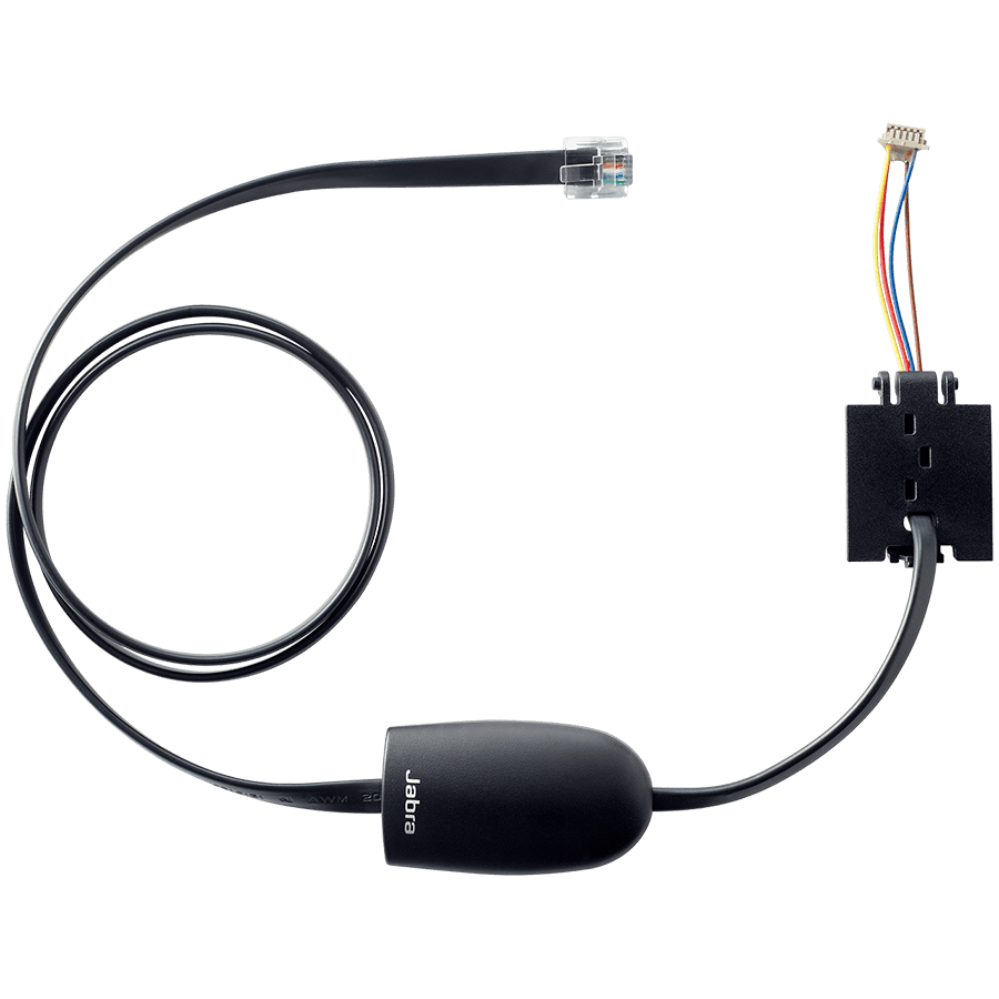 JABRA Link EHS-Adapter for GN 9120 DHSG, GN 93XX, PRO 94XX, PRO 920 and GO 6470 for electronically accepting calls for NEC DT730 & 750 desk phones
