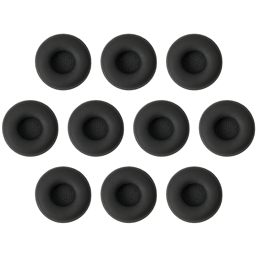 JABRA Leatherette ear cushion for JABRA BIZ 2400 II NEXT GENERATION - 10 pieces pack (standard/medium)