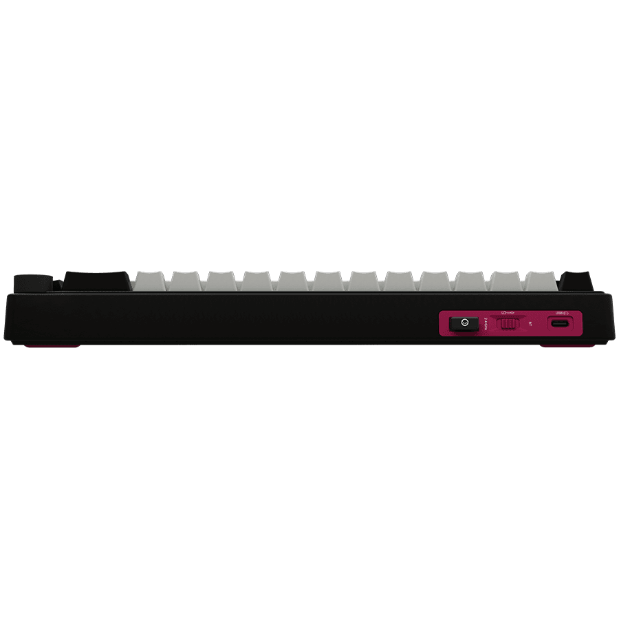 LORGAR KBP70MW, Wireless 65% Mechanical Gaming Keyboard Pro, Black/red, EN layout 5