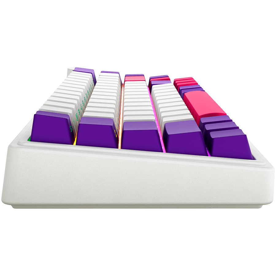 LORGAR KBP70MW, Wireless 65% Mechanical Gaming Keyboard Pro, White, EN layout 4