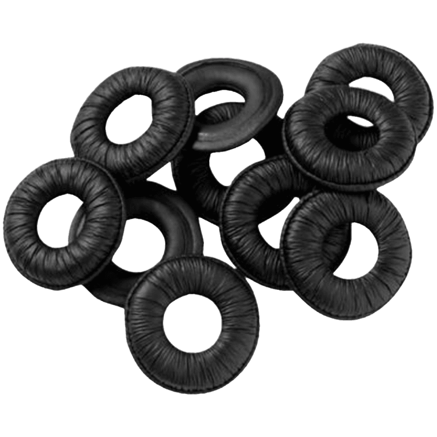 JABRA Leather Earcushion for Biz 1100, GN 2000, BIZ 1900 and BIZ 1500 - 10 units pack