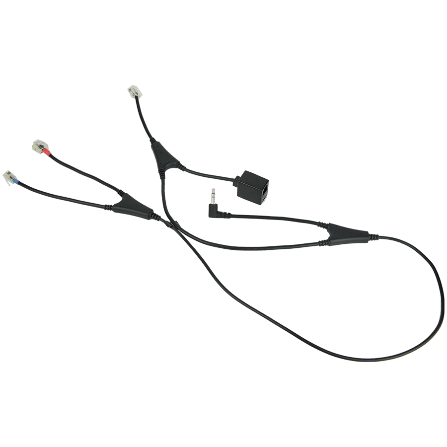 JABRA Link MSH-Adapter for PRO 94XX and GO 6470 for electronically accepting calls for Alcatel IP Touch devices 4028/4038/4068/4029/4039 does not replace MSH Software