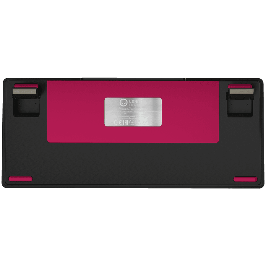 LORGAR KBP7075W, Wireless 75% Mechanical Gaming Keyboard Pro, Black/red, EN layout 8