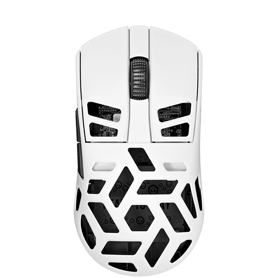 LORGAR MSE90W, Magnesium Alloy Wireless Gaming Mouse Elite, White