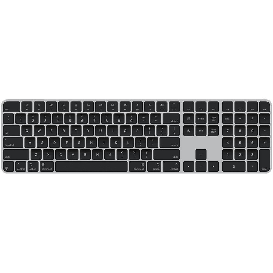 Magic Keyboard with Touch ID and Numeric Keypad for Mac models with Apple silicon - Russian - Black Keys