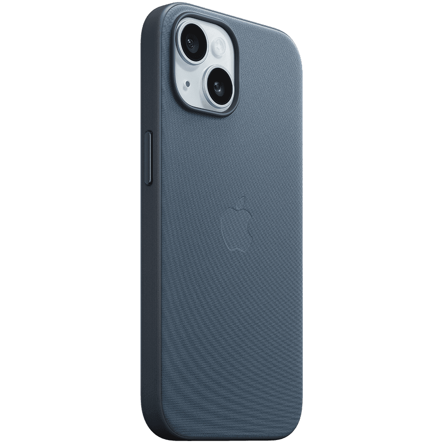 iPhone 15 FineWoven Case with MagSafe - Pacific Blue 2