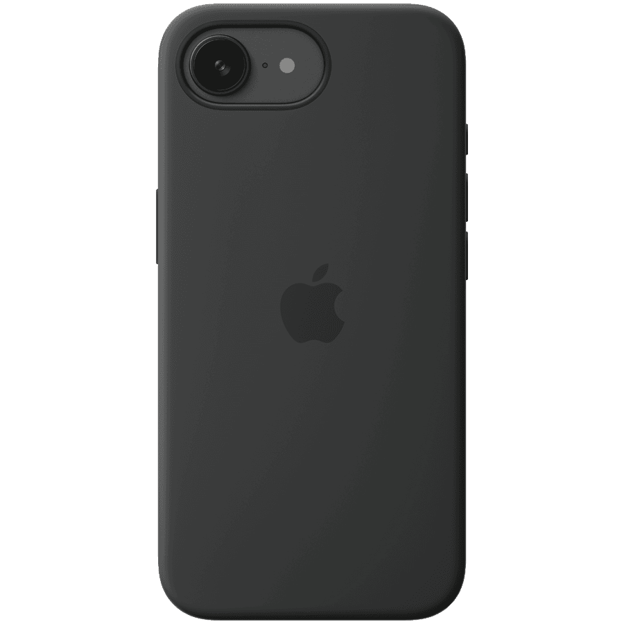 iPhone 16e Silicone Case – Black