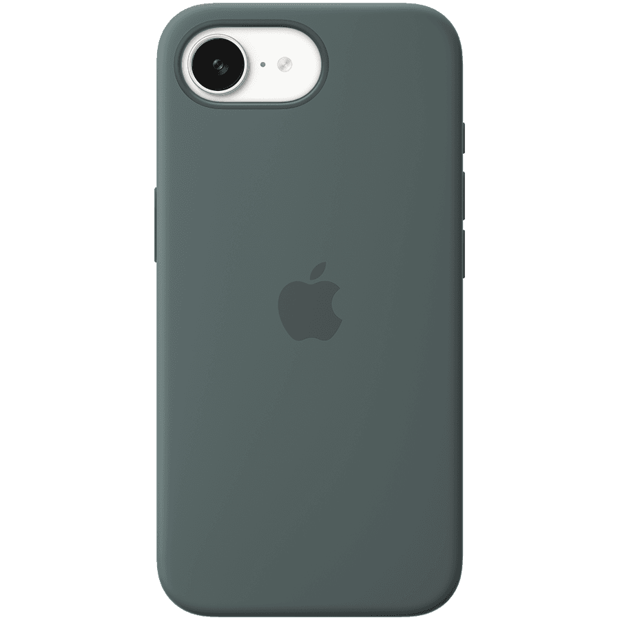 iPhone 16e Silicone Case – Lake Green