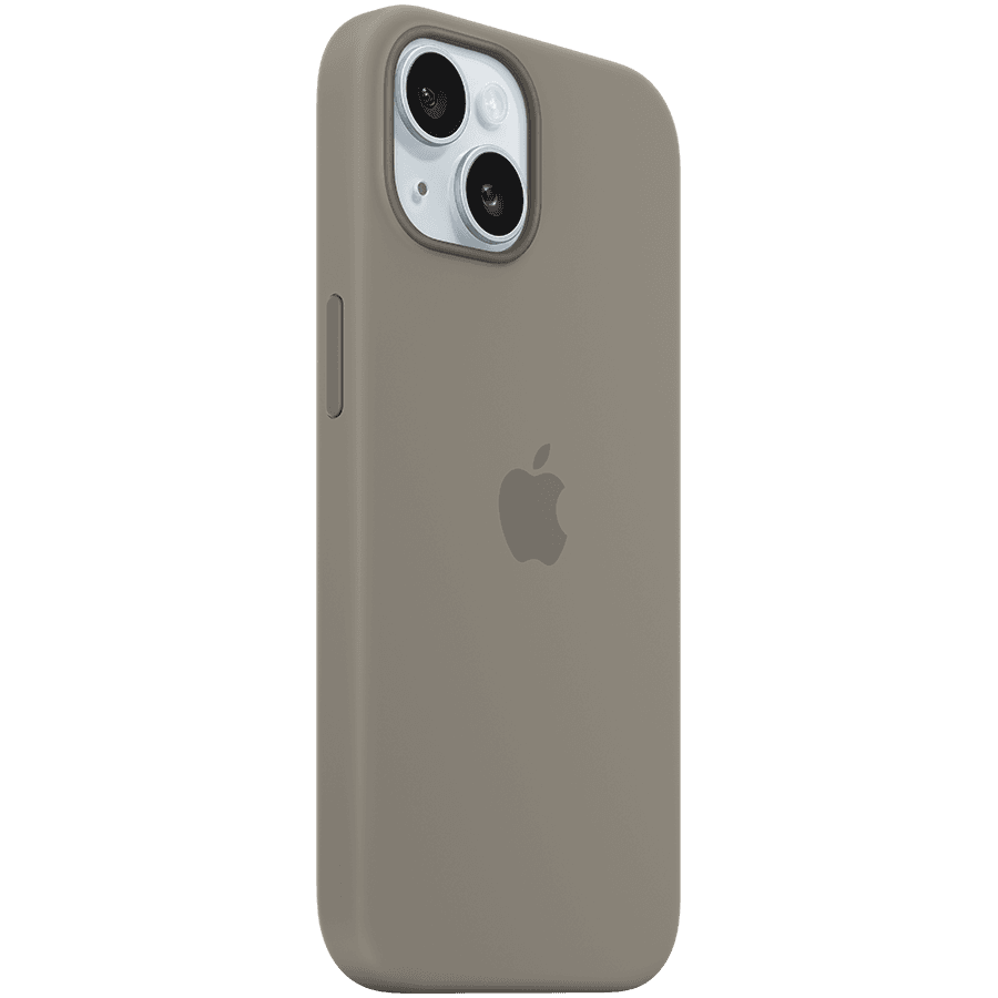 iPhone 15 Silicone Case with MagSafe - Clay 2
