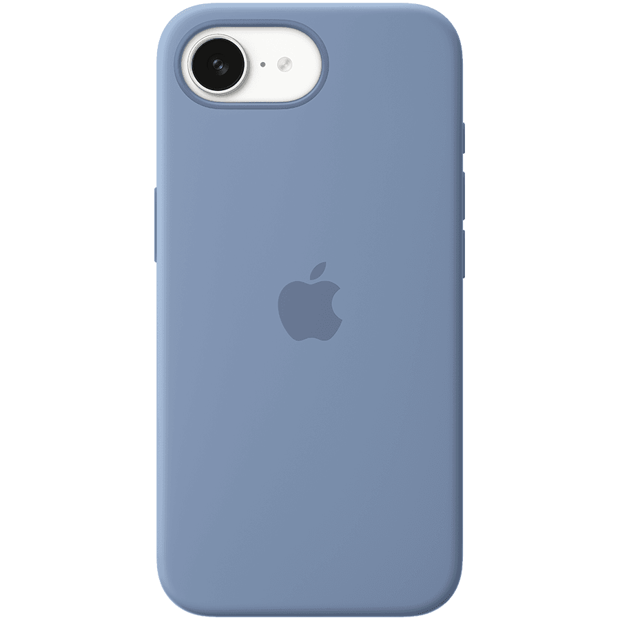 iPhone 16e Silicone Case – Winter Blue