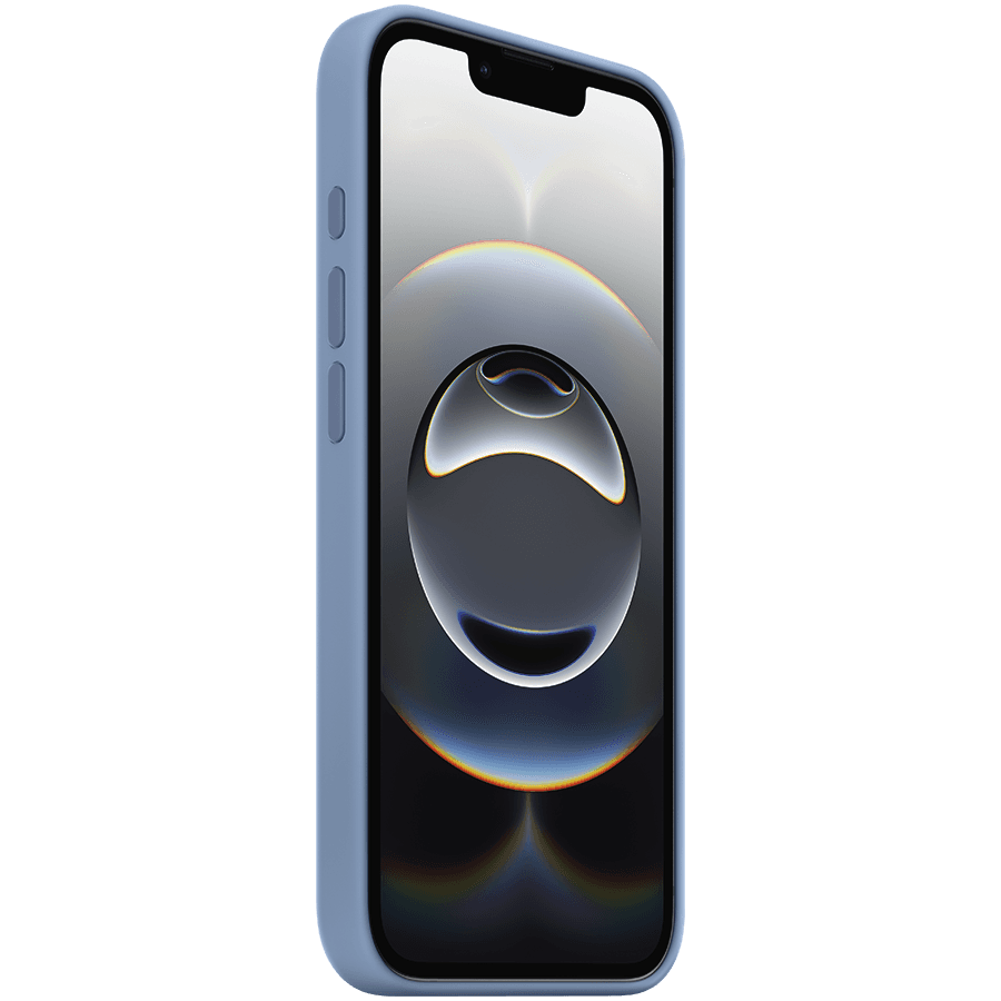 iPhone 16e Silicone Case – Winter Blue 2