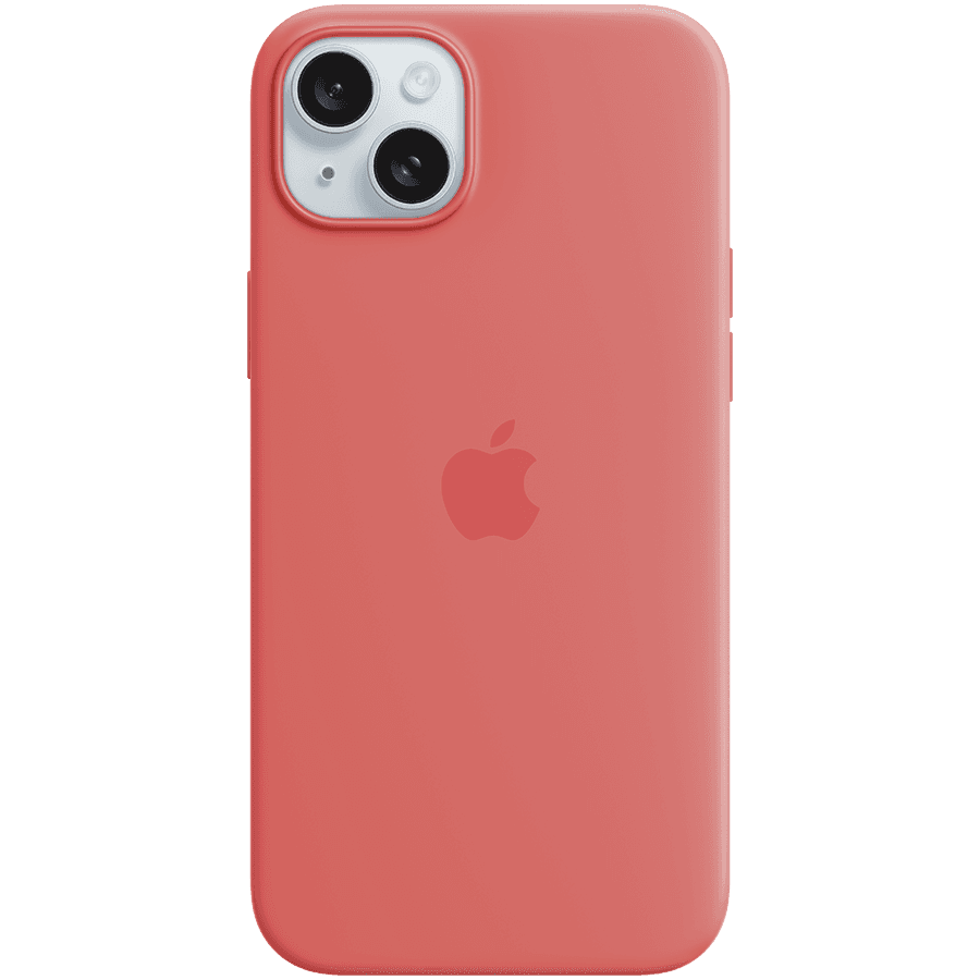 iPhone 15 Plus Silicone Case with MagSafe - Guava