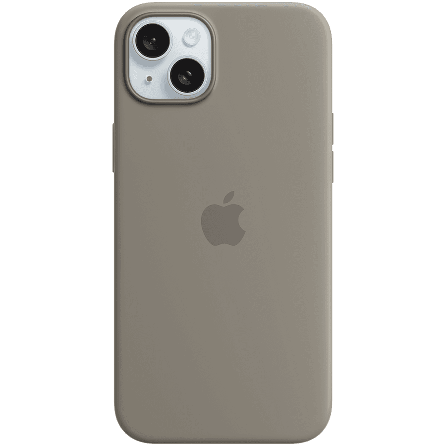 iPhone 15 Plus Silicone Case with MagSafe - Clay