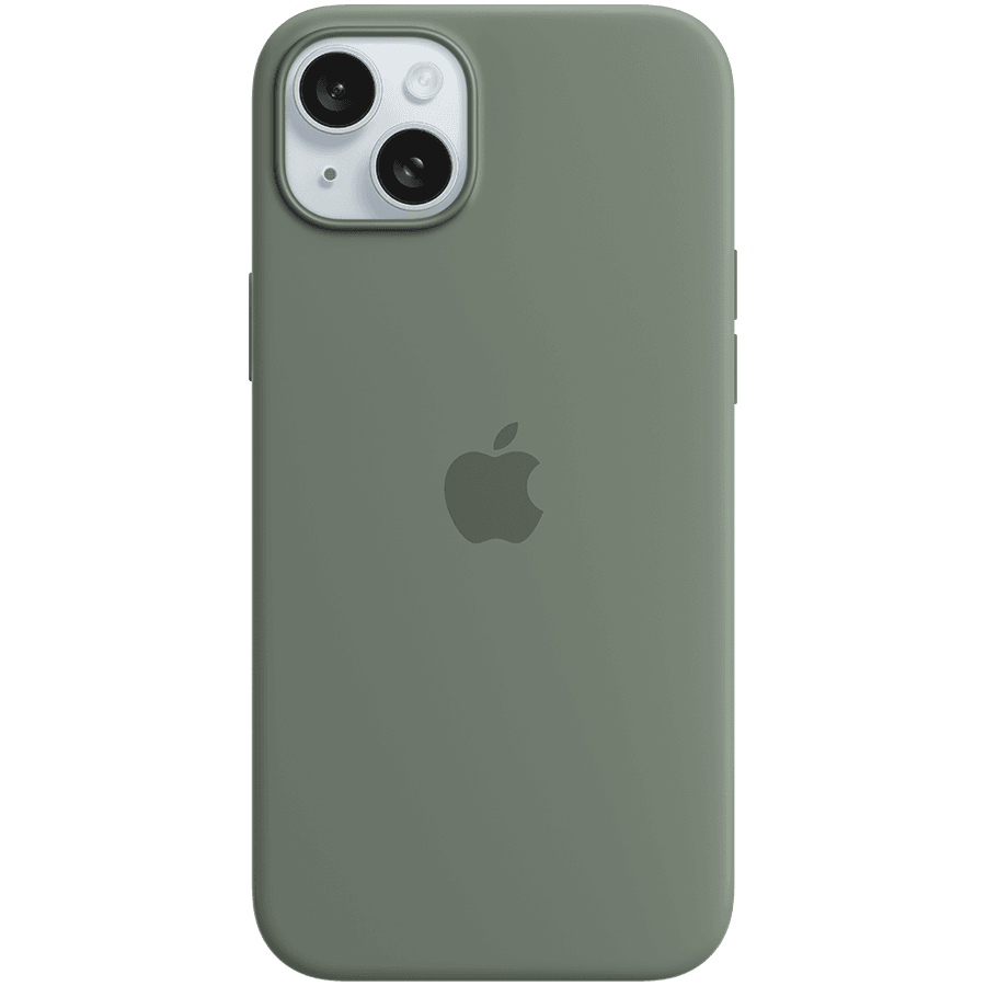 iPhone 15 Plus Silicone Case with MagSafe - Cypress