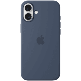Apple iPhone 16 Plus Silicone Case with MagSafe - Denim
