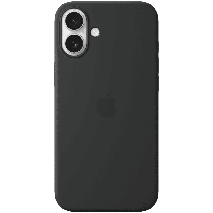 iPhone 16 Plus Silicone Case with MagSafe - Black