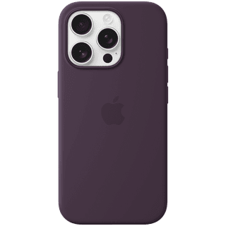 Apple iPhone 16 Pro Silicone Case with MagSafe - Plum