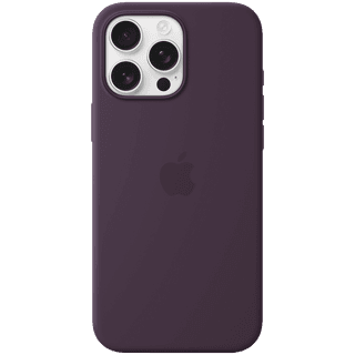 Apple iPhone 16 Pro Max Silicone Case with MagSafe - Plum