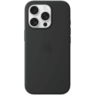 Apple iPhone 16 Pro Silicone Case with MagSafe - Black