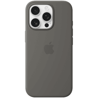 Apple iPhone 16 Pro Silicone Case with MagSafe - Stone Gray