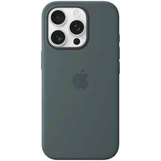 Apple iPhone 16 Pro Silicone Case with MagSafe - Lake Green