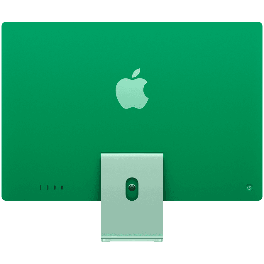 24-inch iMac with Retina 4.5K display: Apple M4 chip with 10‑core CPU and 10‑core GPU, 16GB, 512GB SSD - Green 2