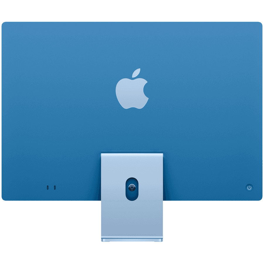 24-inch iMac with Retina 4.5K display: Apple M4 chip with 8‑core CPU and 8‑core GPU, 16GB, 256GB SSD - Blue 2