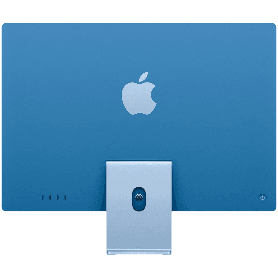 24-inch iMac with Retina 4.5K display: Apple M4 chip with 10‑core CPU and 10‑core GPU, 16GB, 512GB SSD - Blue 2