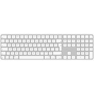 Magic Keyboard with Touch ID and Numeric Keypad for Mac models with Apple silicon - International English - White Keys