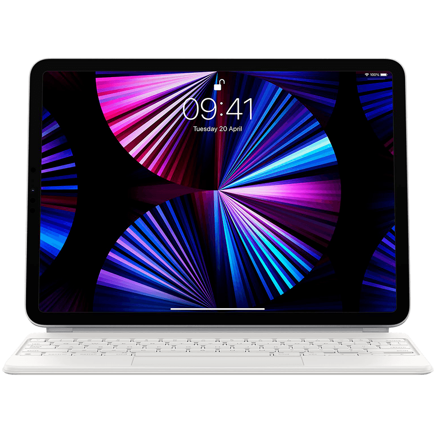 Magic Keyboard for iPad Pro 11-inch (3rd generation) and iPad Air (4th generation) - International English - White 2