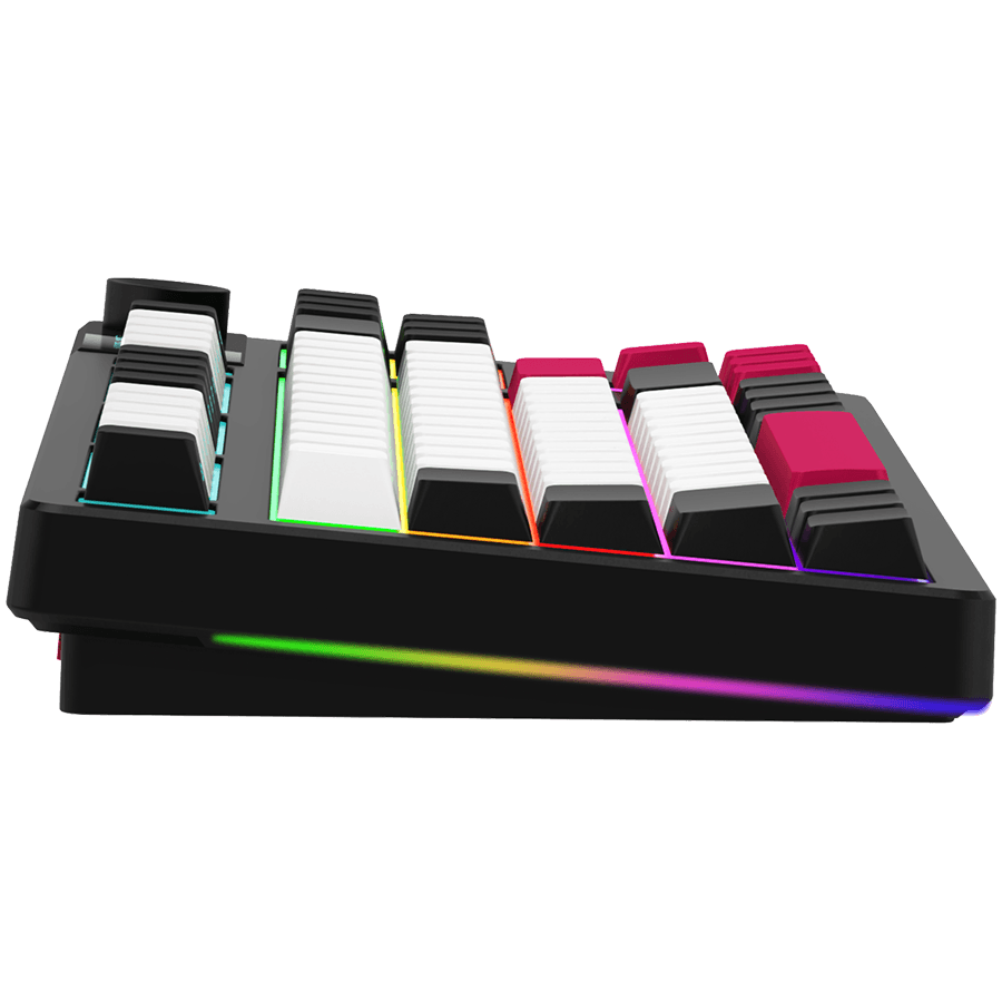 LORGAR KBP70TKLW, Wireless TKL Mechanical Gaming Keyboard Pro, Black/red, EN layout 4