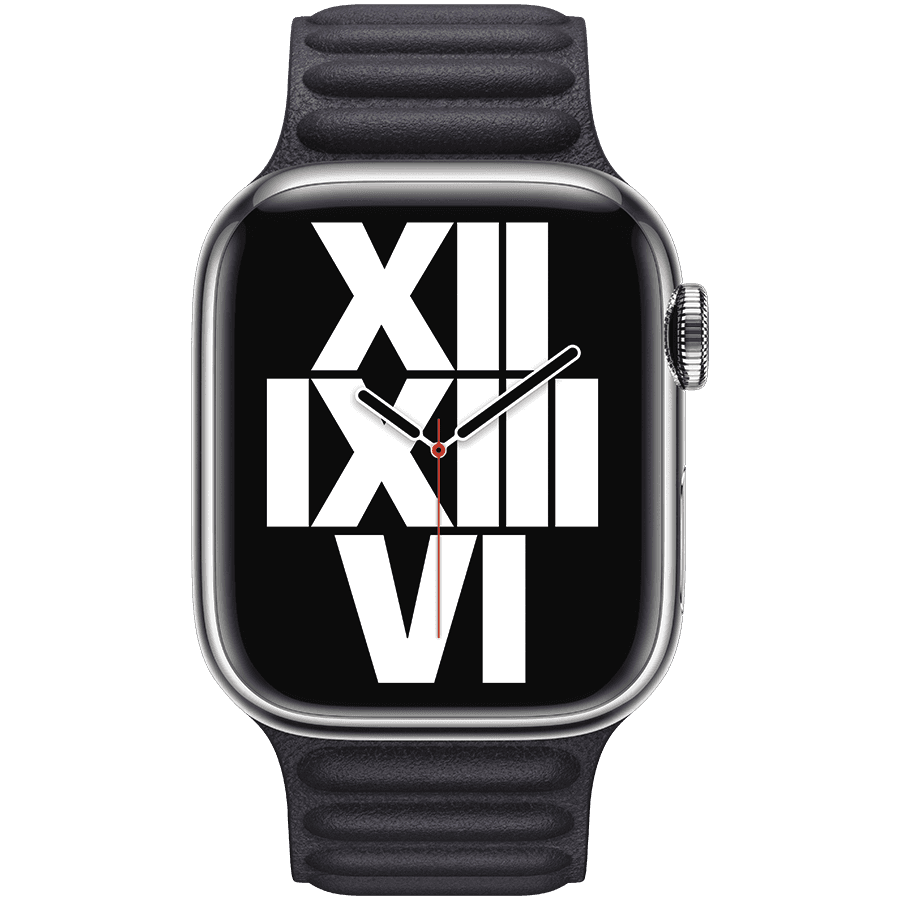 41mm Ink Leather Link - M/L 3