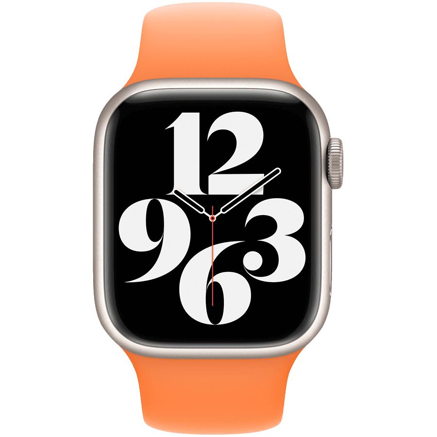 41mm Bright Orange Sport Band 2