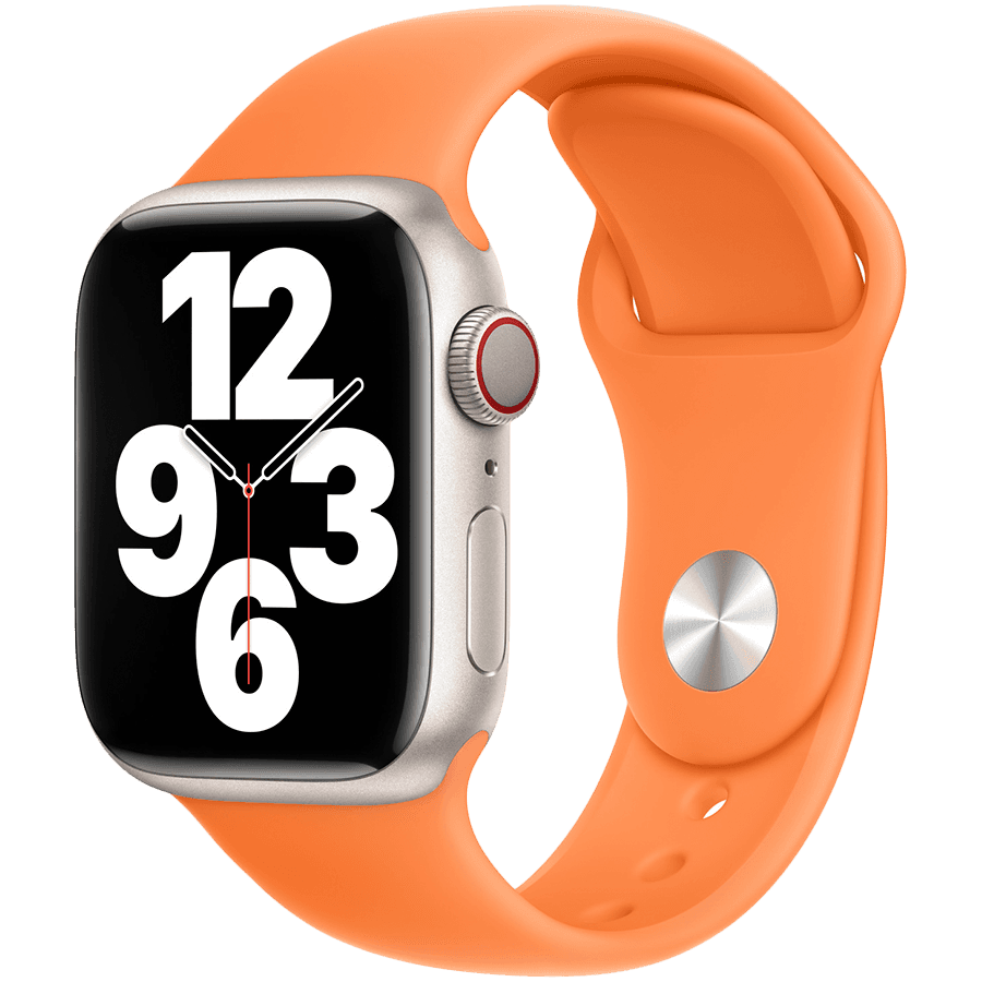41mm Bright Orange Sport Band 3