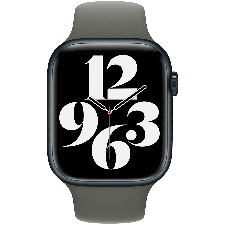 45mm Olive Sport Band 3