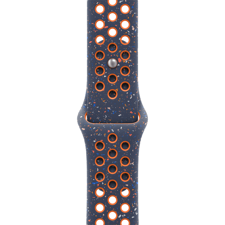 42mm Blue Flame Nike Sport Band - S/M