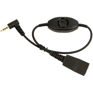 Jabra QD cord to 2, 5mm pin plug, for Cisco