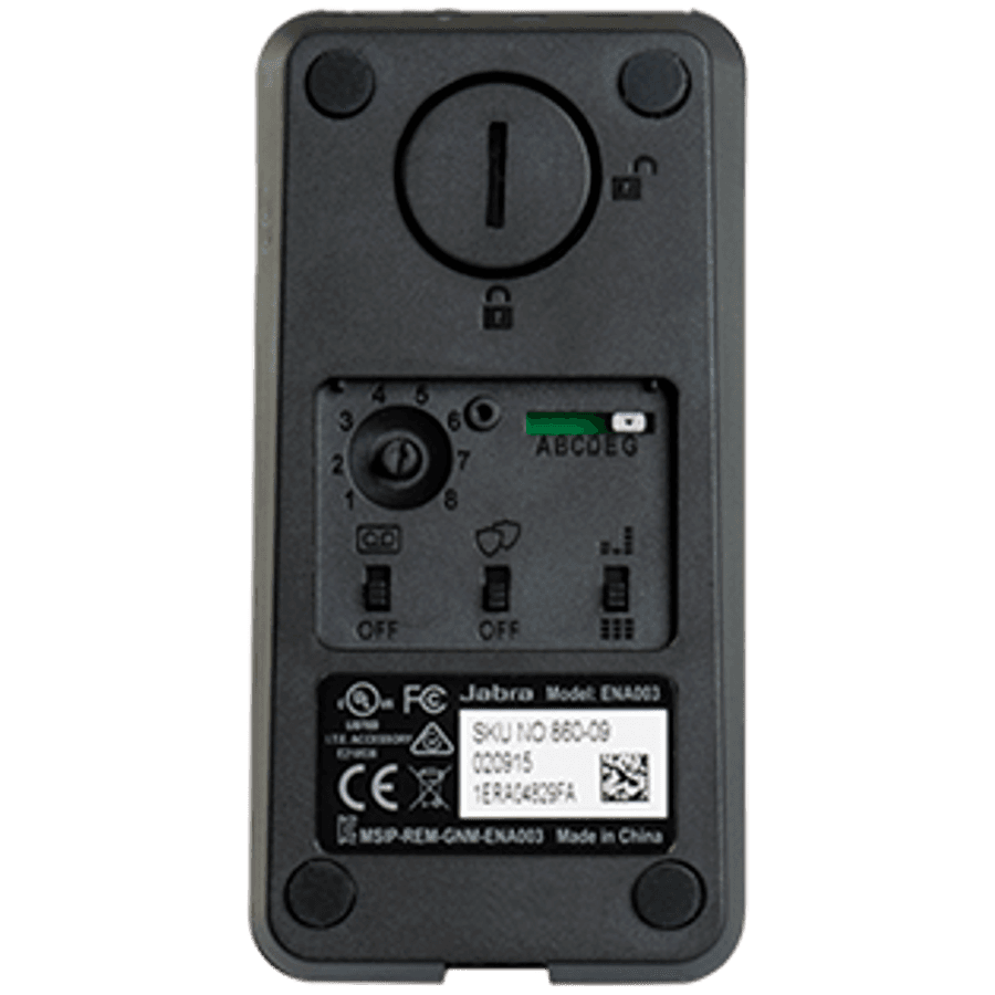 JABRA LINK 860 Amplifier, send and receive amplifier, mute function, volume button, for PC and deskphone, compliance of european noise regulations, audio streaming to allow call recording, agent greeting and transcriptions 3