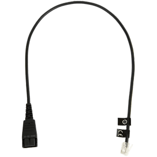 Jabra QD Cord to RJ10, straight, 0, 5 meters, standard-allocation