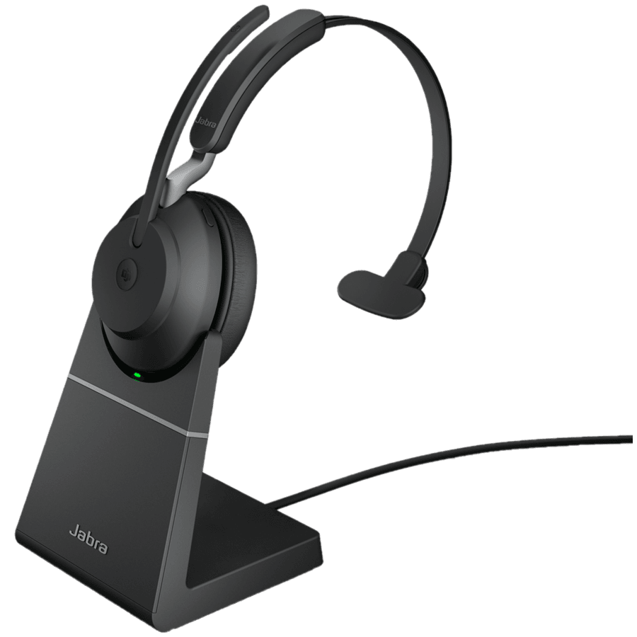 JABRA EVOLVE2 65, Link380a MS Mono Stand Black