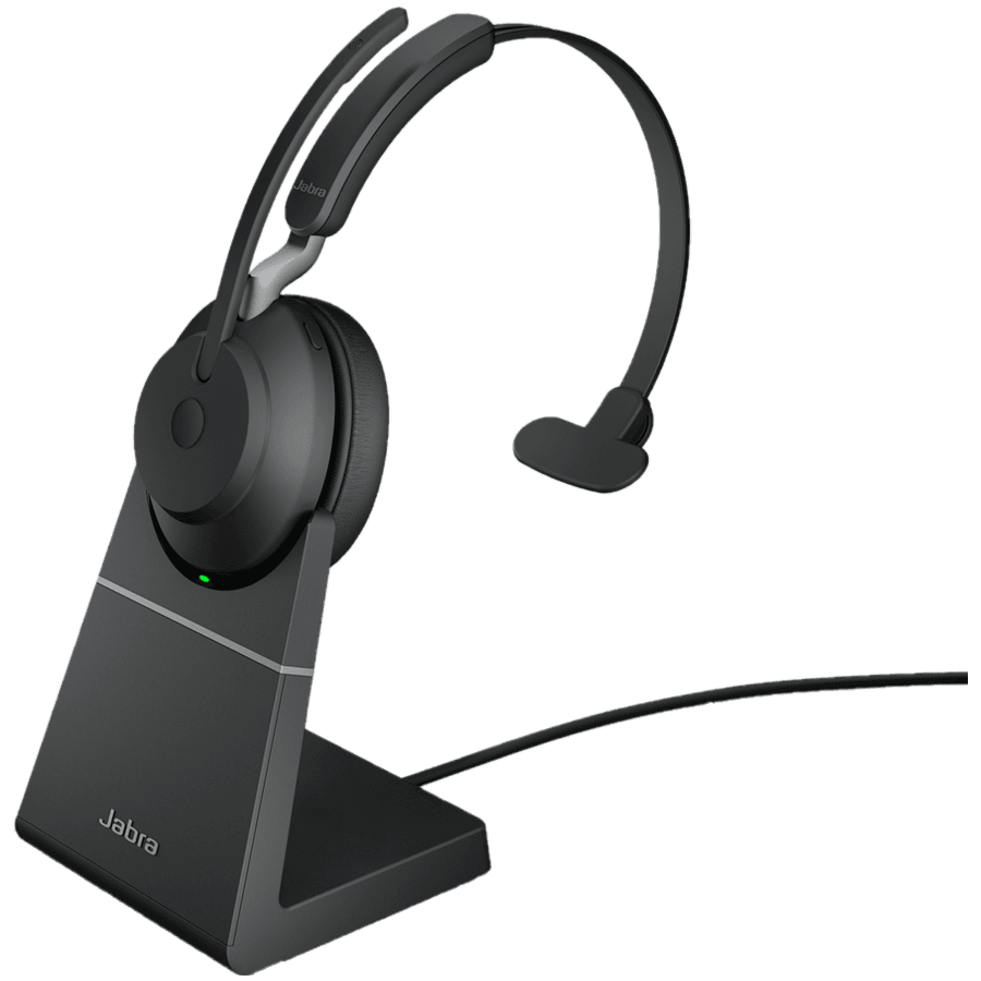 JABRA EVOLVE2 65, Link380a UC Mono Stand Black
