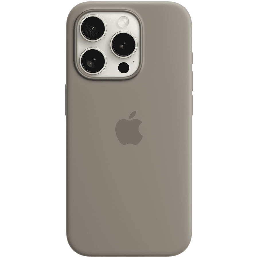 iPhone 15 Pro Silicone Case with MagSafe - Clay