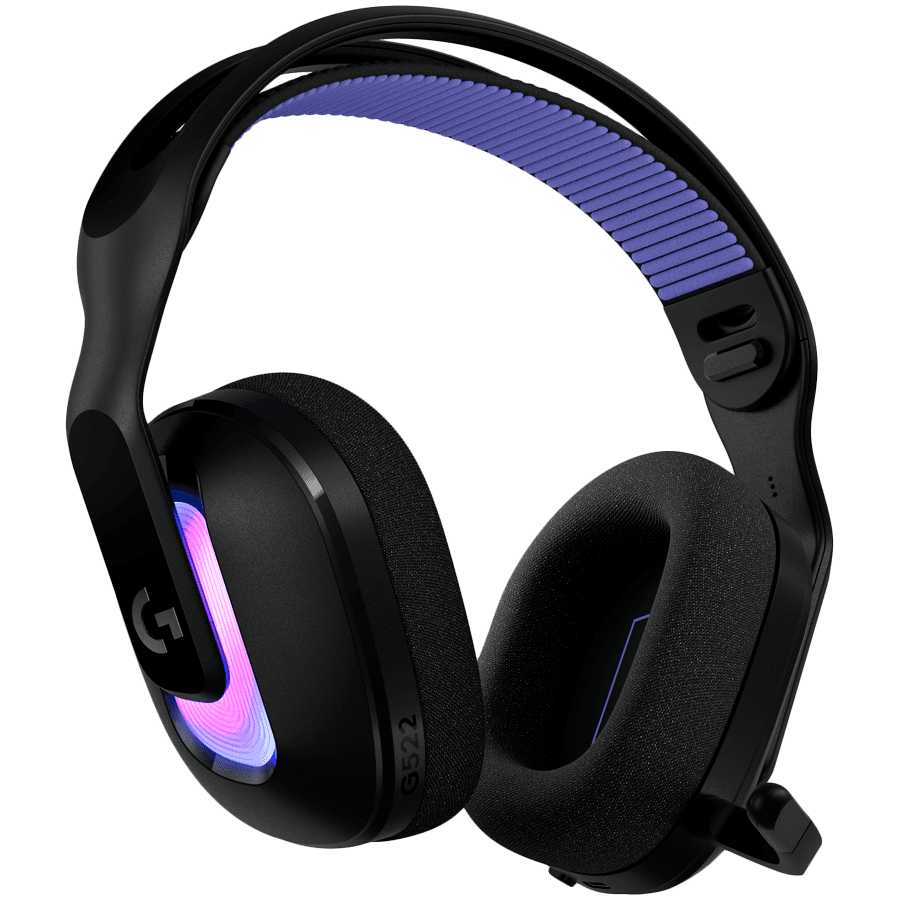 LOGITECH G522 LIGHTSPEED Wireless Gaming Headset - BLACK - EMEA28i-935 - 2.4GHZ