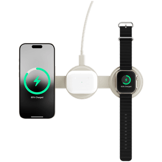 SATECHI OntheGo 3-in-1 Wireless Charger (Sand)