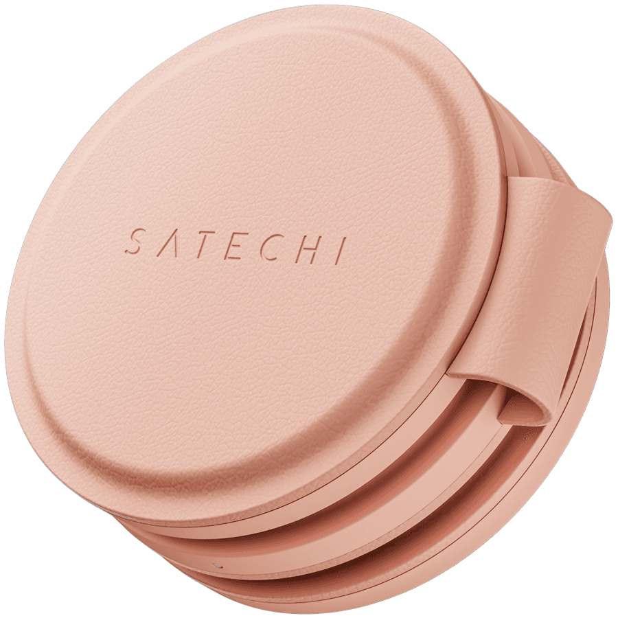 SATECHI OntheGo 3-in-1 Wireless Charger (Desert Rose)