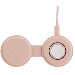 SATECHI OntheGo 2-in-1 Wireless Charger (Desert Rose)