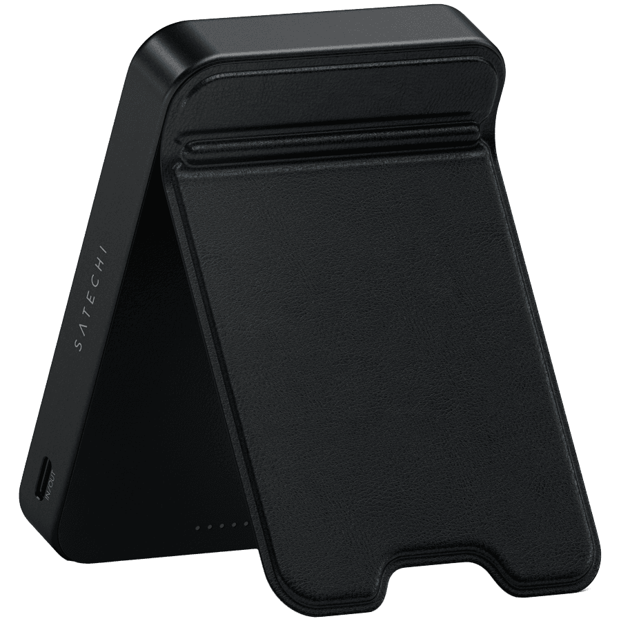SATECHI Qi2 10K Magnetic Power Bank with Stand (Black) 2
