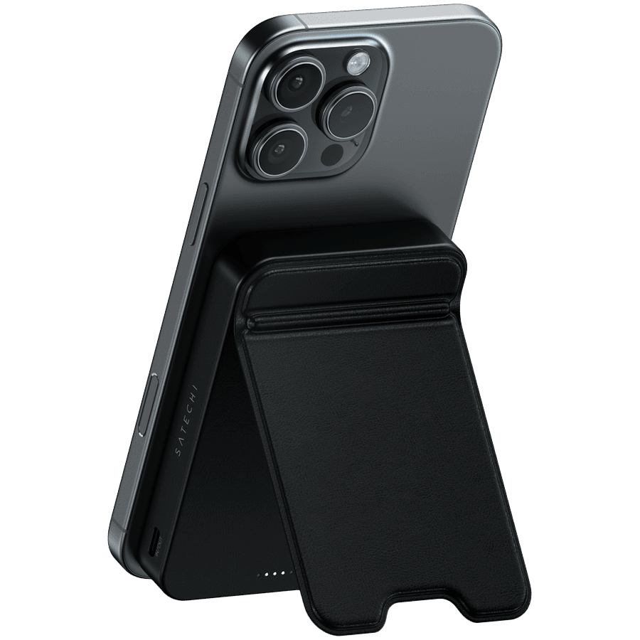 SATECHI Qi2 10K Magnetic Power Bank with Stand (Black) 6